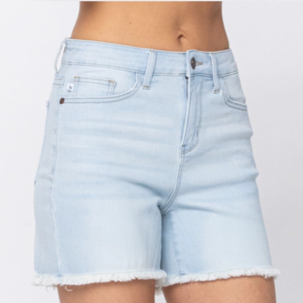 **NEW** Judy Blue High Waist Plus Size Shorts - Picture 3 of 6